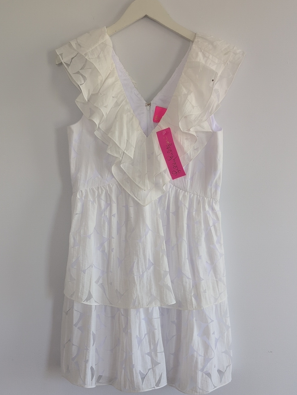 NWT Lilly Pulitzer Ritamarie V Neck Ruffle Dress